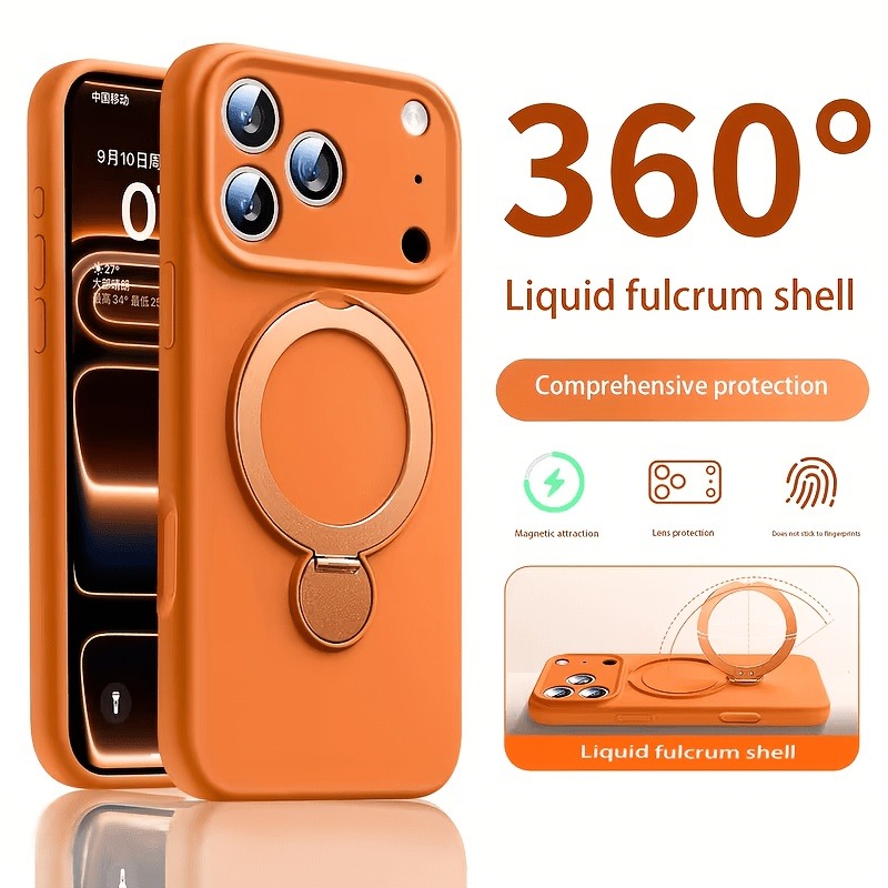 Taco Stand Holder - 360° Magnetische Stand Vloeibare Siliconen Telefoonhoes