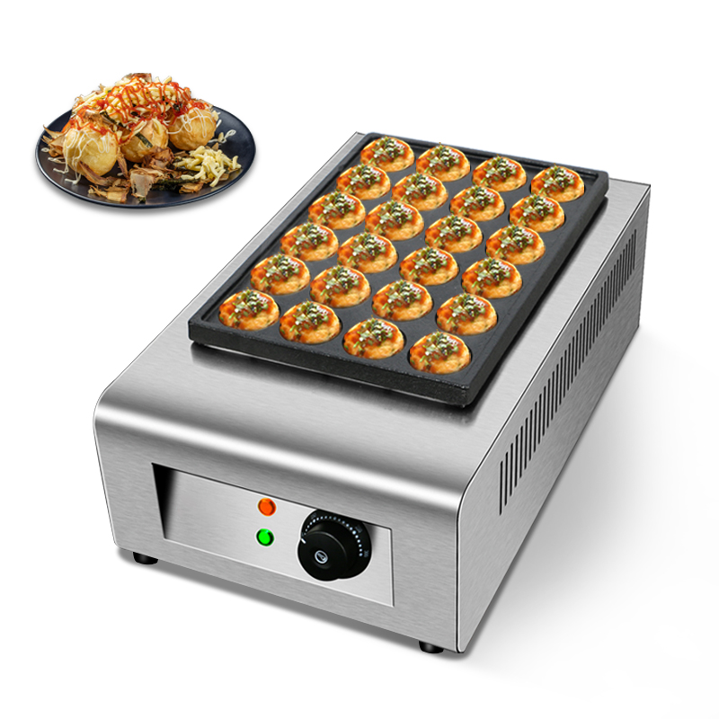 Takoyaki Grill Plate - Commerciële Big Power elektrische Takoyaki balgrillmachine