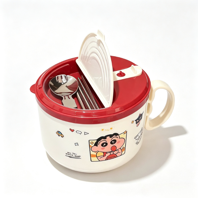Dim Sum Basket - Crayon Shin-chan Cartoon Instant Noodle Bowl