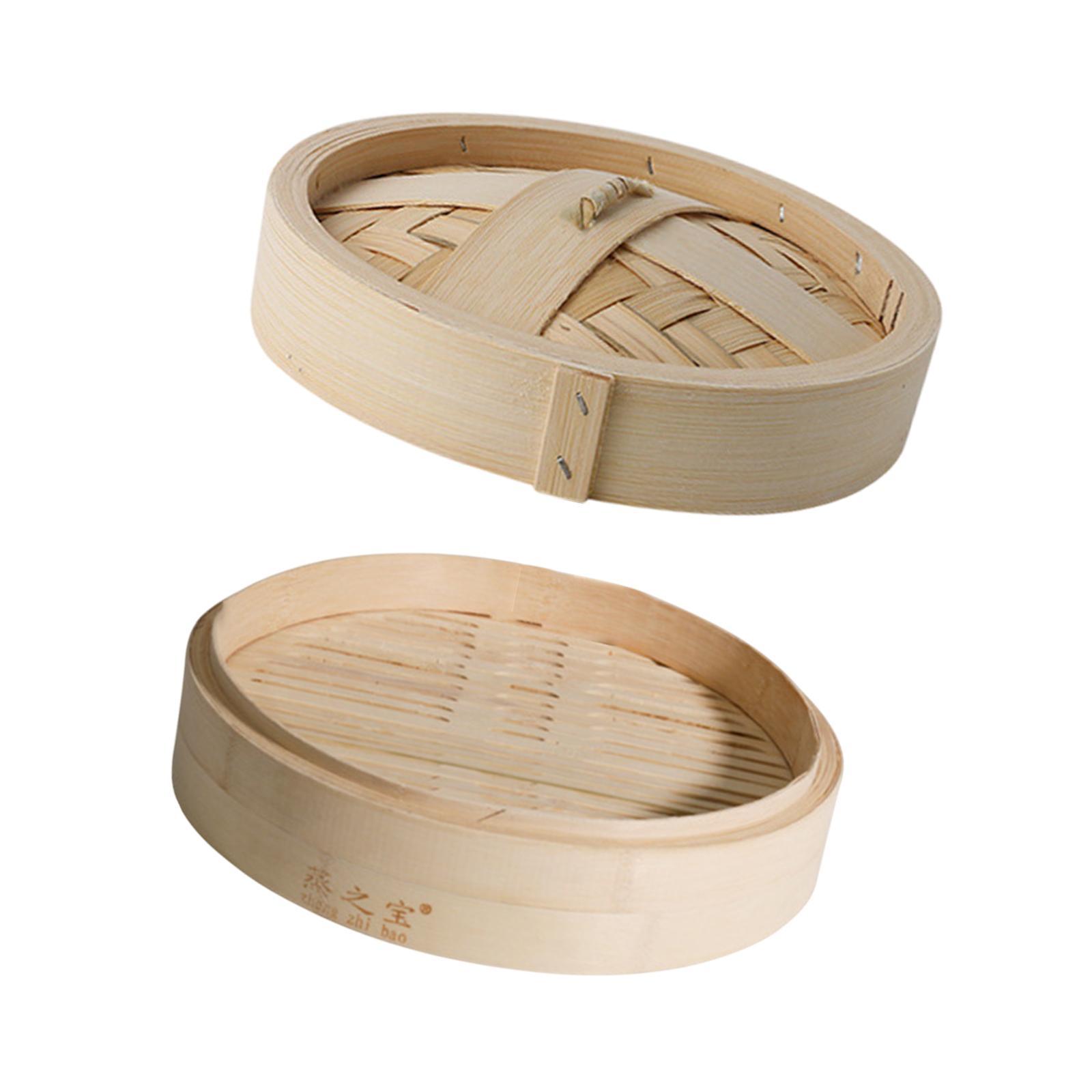 Bao Steamer Bamboo - Bamboe stoommandje, handgemaakt, voor het stomen