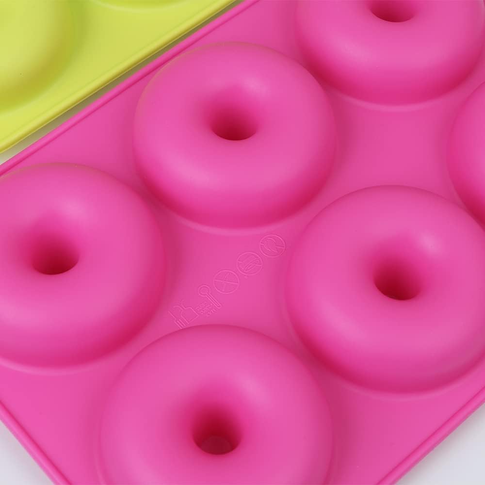 Donut Mold Silicone - Donutvorm van siliconen, eenvoudig uit de