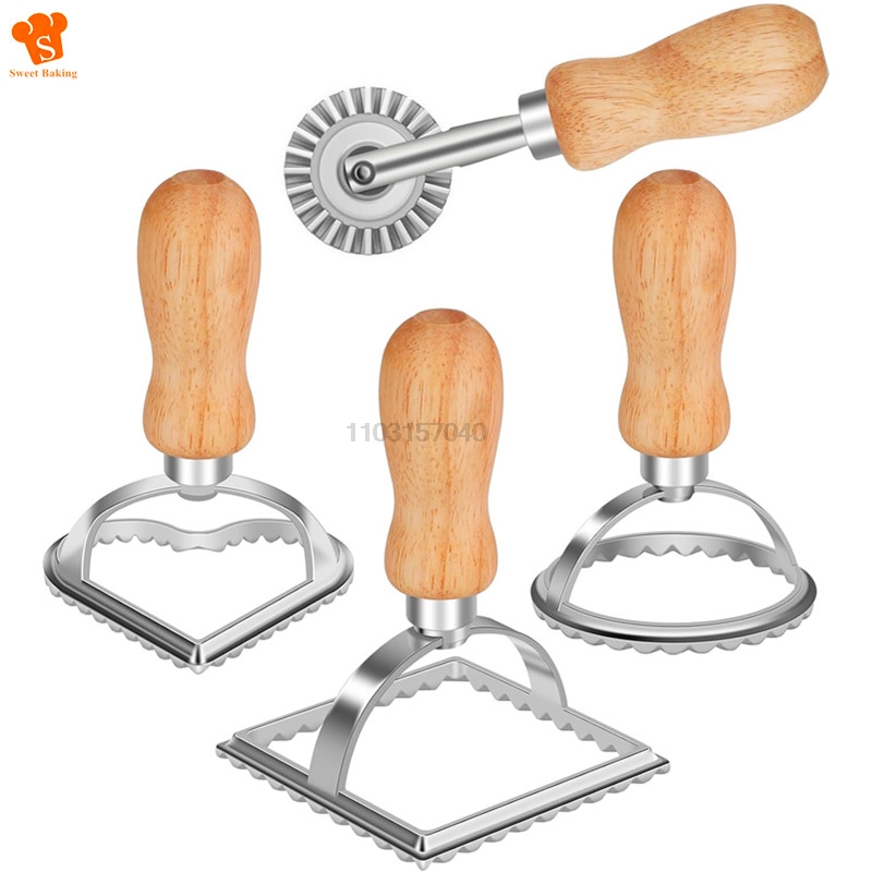 Dumpling Press Set - 3/4 Stuks Handleiding Pasta Mallen Set