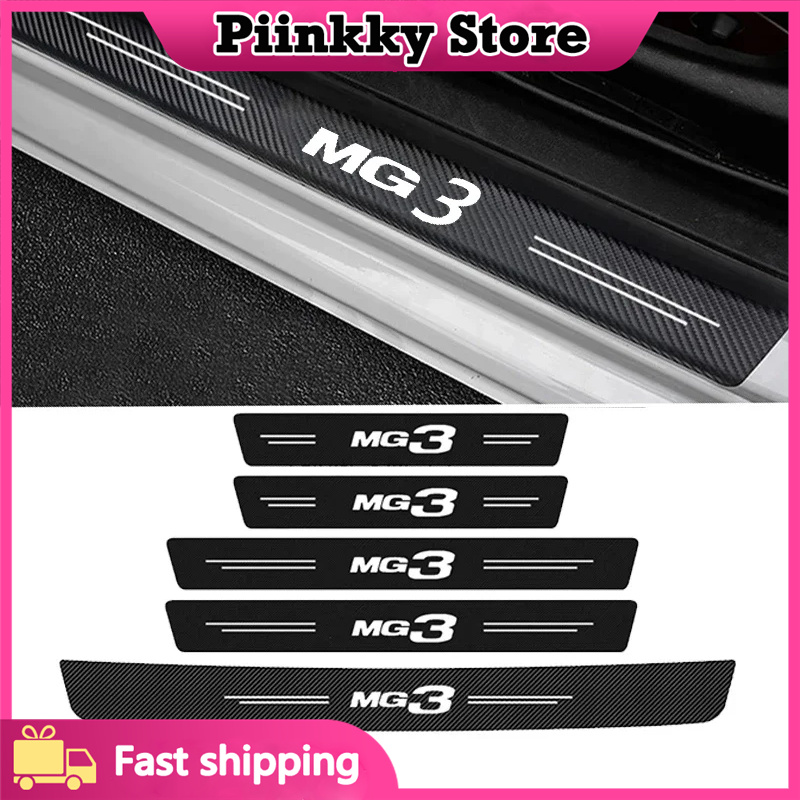 Crepe Pan Carbon - Voor MG3 MG3 Logo Auto Instaplijsten