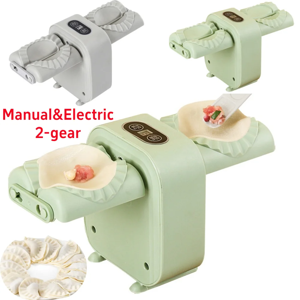 Dumpling Press Set - Automatische elektrische dumplingmaker, eenvoudige en snelle