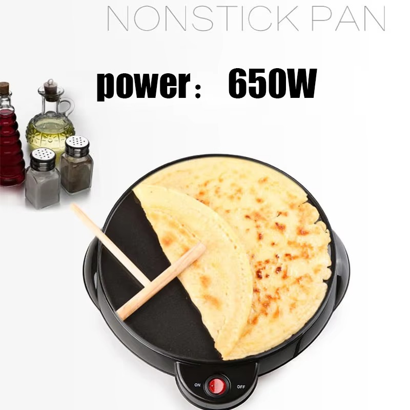 Mini Pancake Griddle - 220V 650W Keuken Elektrische Crêpe Maker