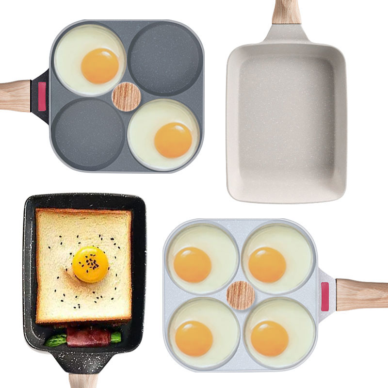 Egg Waffle Pan - Japanse Omelet Pan Anti-aanbak Tamagoyaki Ei