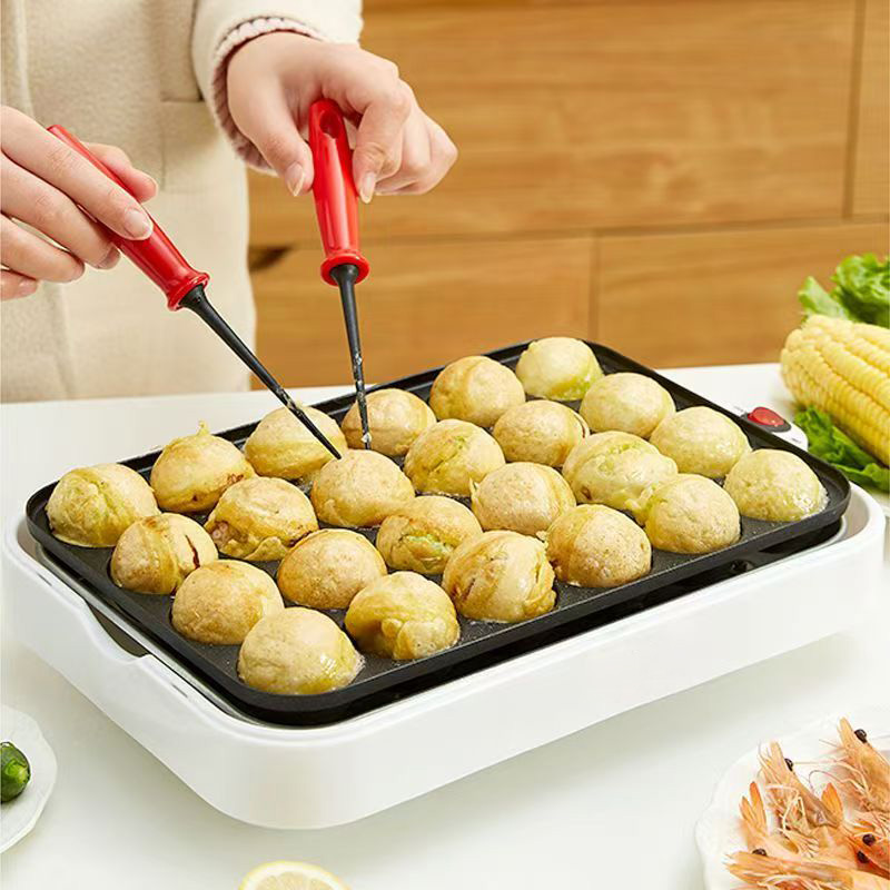 Takoyaki Grill Plate - 220V Chibi Maruko Bakmachine Huishoudelijke Elektrische