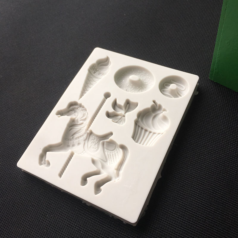 Donut Mold Silicone - Trojan Horse Ijs Donut Silicone Mold