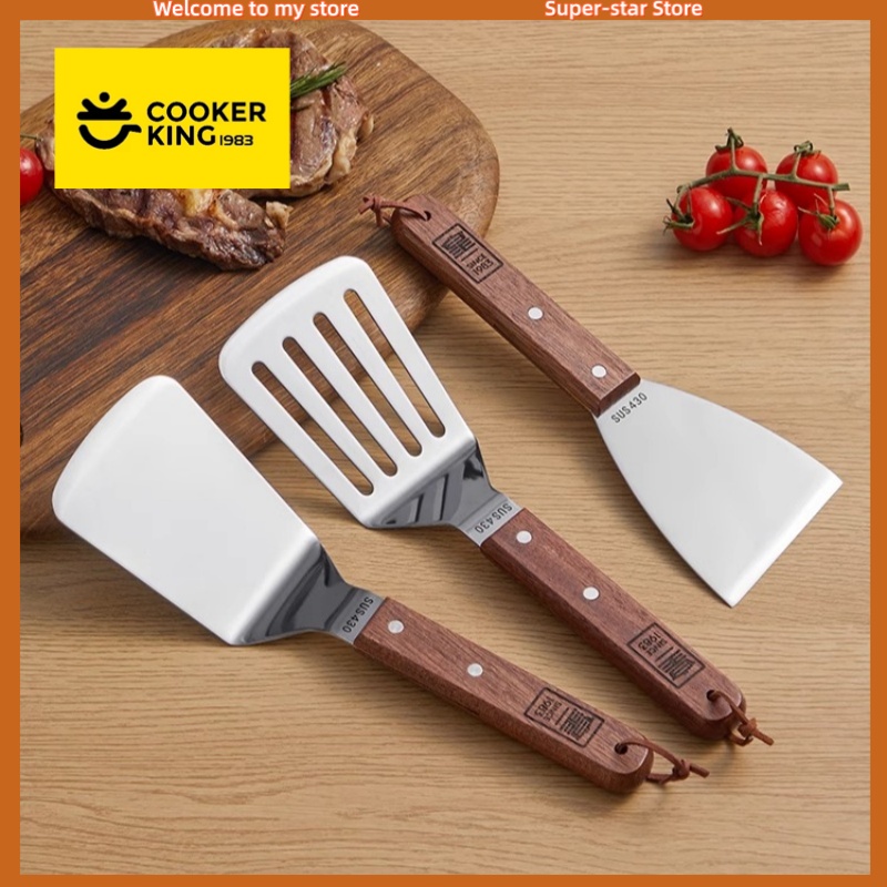 Okonomiyaki Spatula - COOKER KING RVS Spatel & Grill