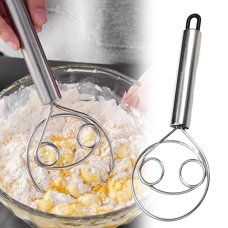 Danish Pancake Pan - Deens Deeg Brood Garde Roestvrij Stalen