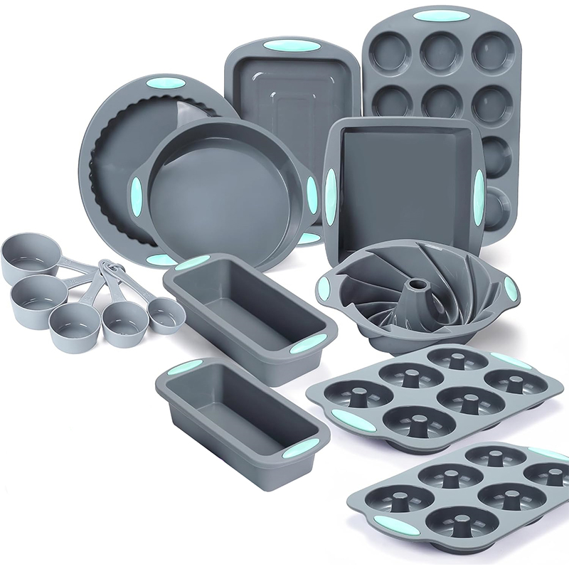 Donut Mold Silicone - Siliconen Gecanneleerde Taartpannen Non-stick Keuken Oven