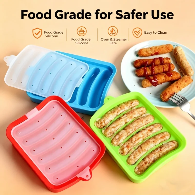 Voedselveilige siliconen worst - Hot Dog Press recensie en prijs