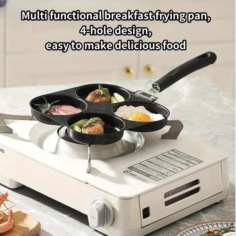 Anti-aanbakpan met meerdere ga - Mini Pancake Griddle recensie en prijs