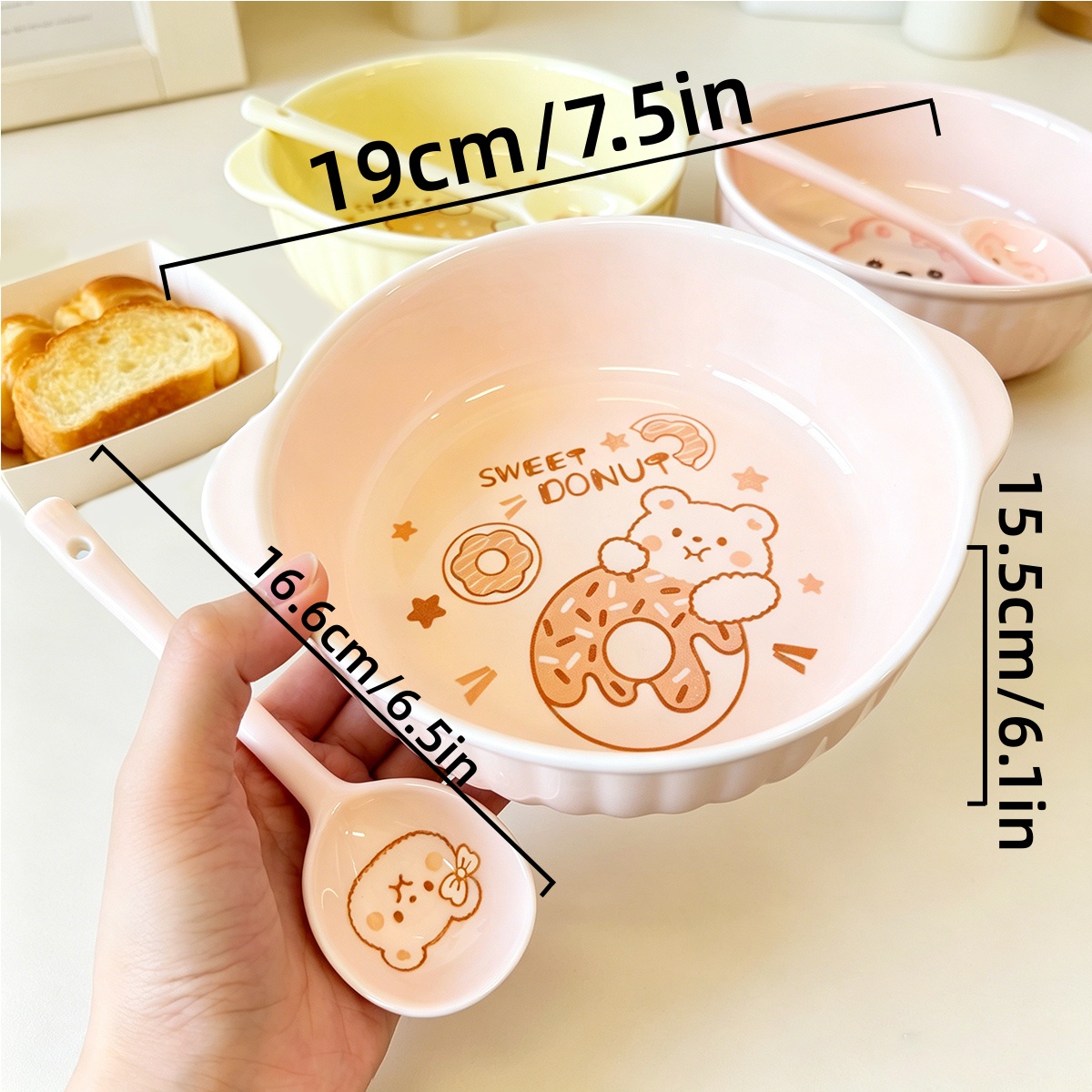 7,5 inch schattige cartoon bee - Dim Sum Basket recensie en prijs