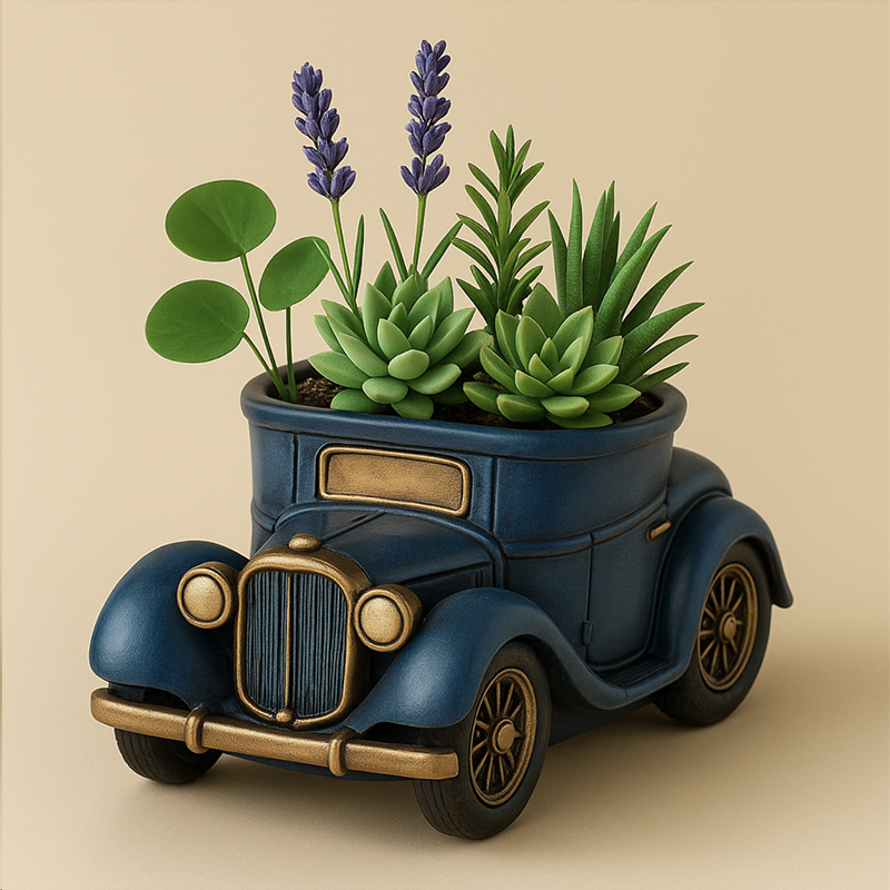 3D Vintage Bus Auto Vetplant P - Potsticker Mold recensie en prijs