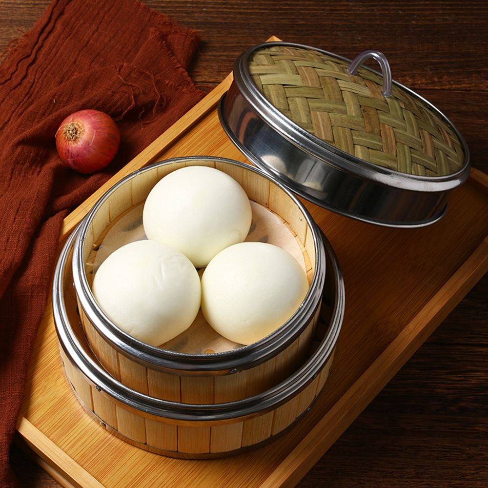 Dim Sum Bao Buns Bamboe deksel - Bao Steamer Bamboo recensie en prijs