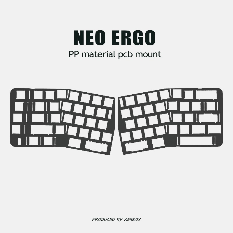 Neo Ergo toetsenbordpositioner - Crepe Pan Carbon recensie en prijs