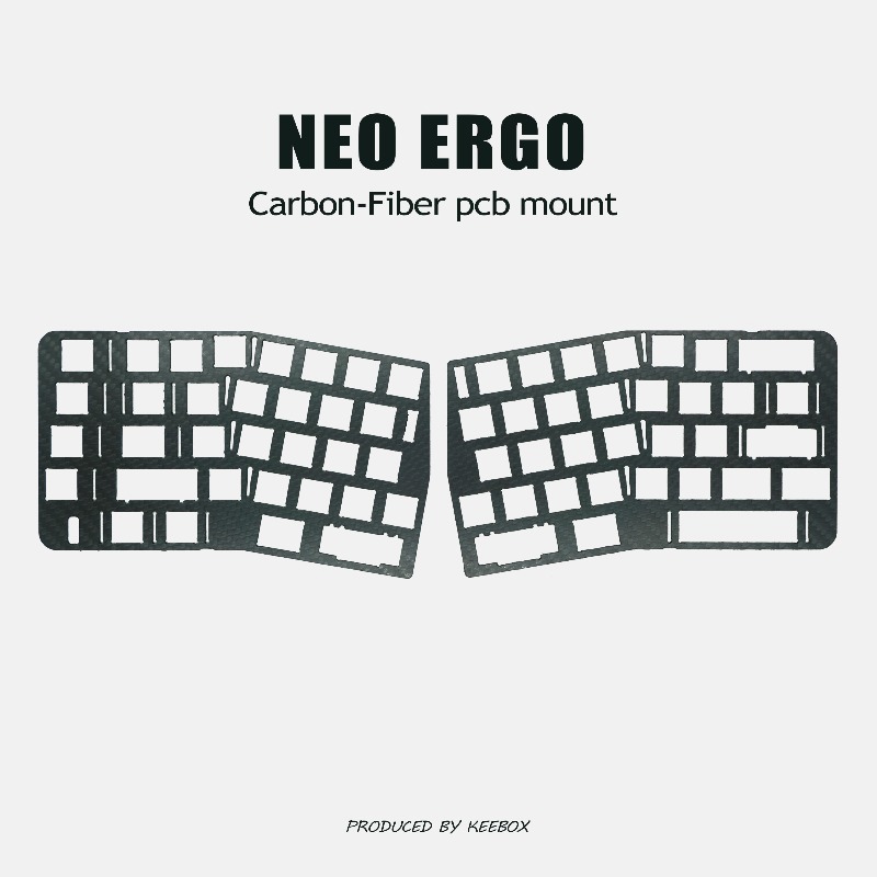 Neo Ergo toetsenbordpositioner - Crepe Pan Carbon recensie en prijs
