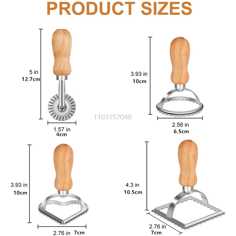 3/4 Stuks Handleiding Pasta Ma - Dumpling Press Set recensie en prijs