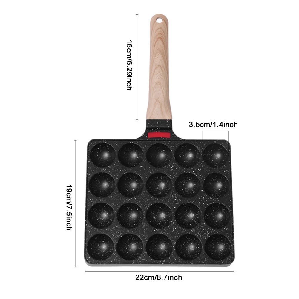 Takoyaki Pan 20 Mallen Takoyak - Takoyaki Grill Plate recensie en prijs