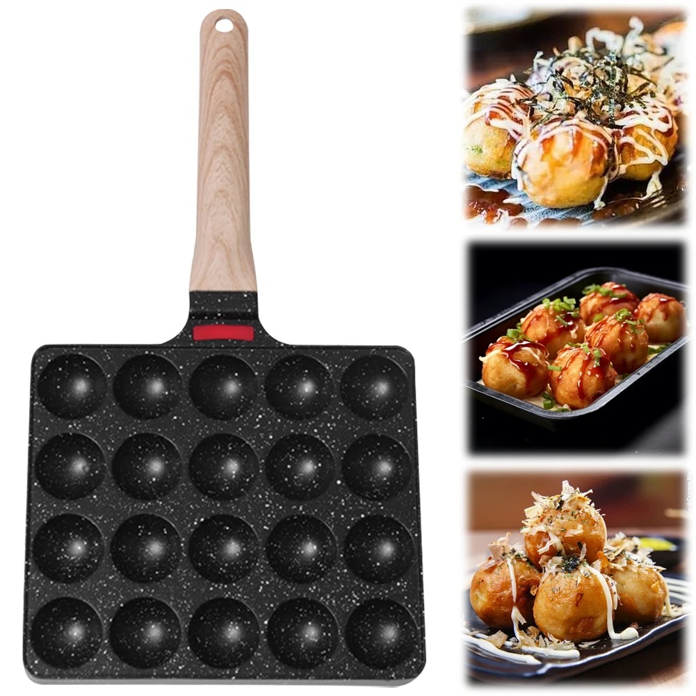 Takoyaki Pan 20 Mallen Takoyak - Takoyaki Grill Plate recensie en prijs