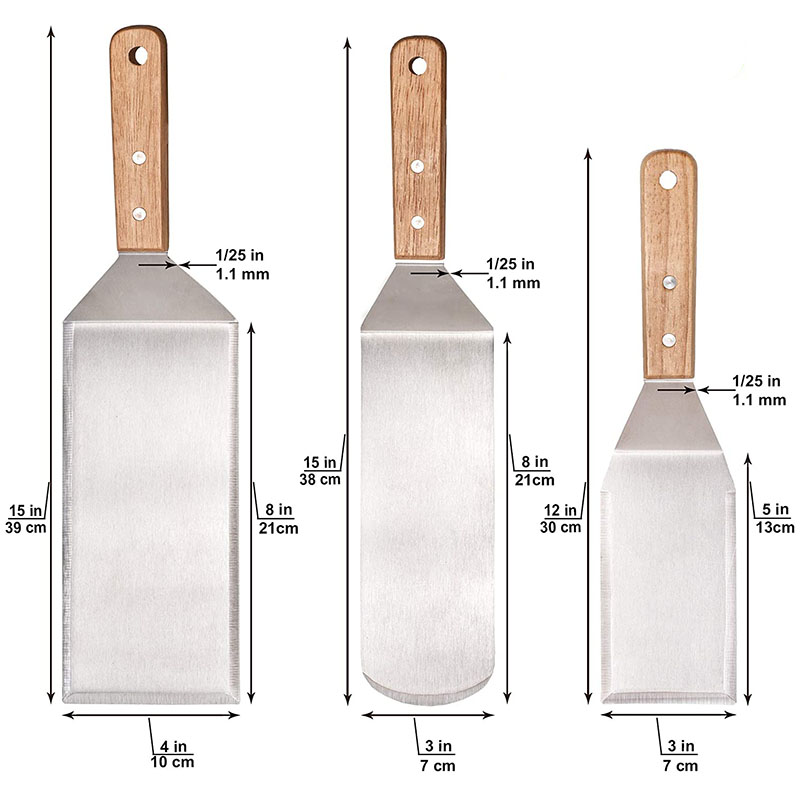 Professionele Spatels Set, Ove - Okonomiyaki Spatula recensie en prijs