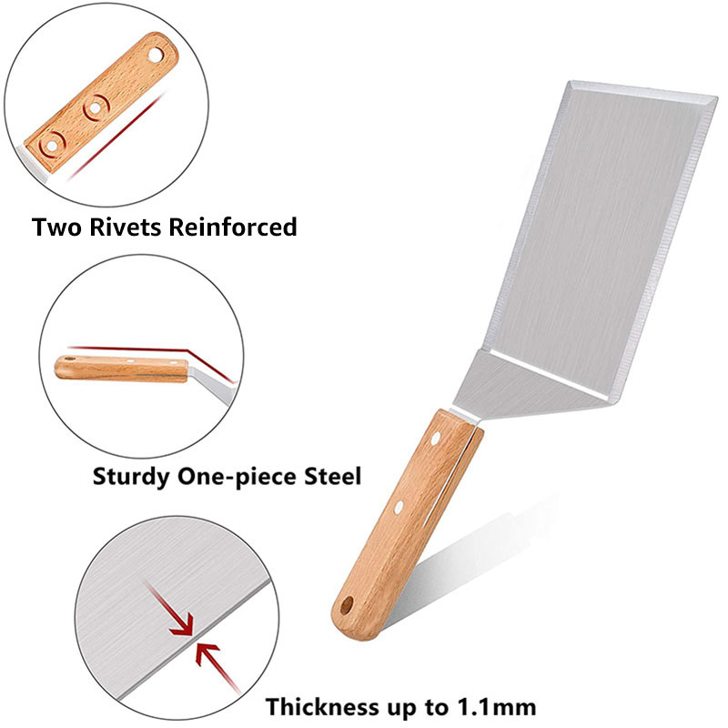 Professionele Spatels Set, Ove - Okonomiyaki Spatula recensie en prijs