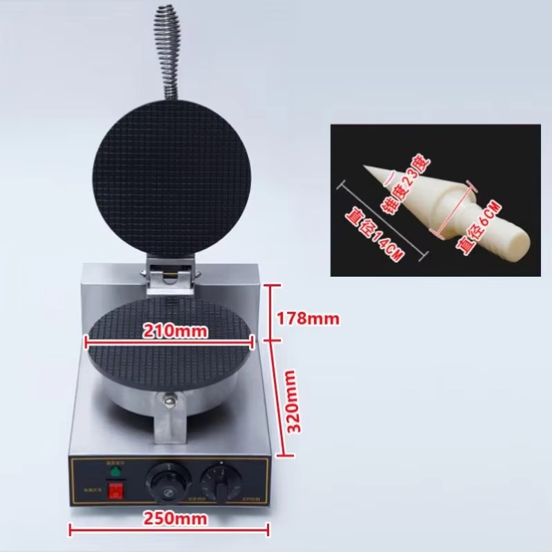 TEBAK Fabriek Snack Machines E - Waffle Cone Maker recensie en prijs