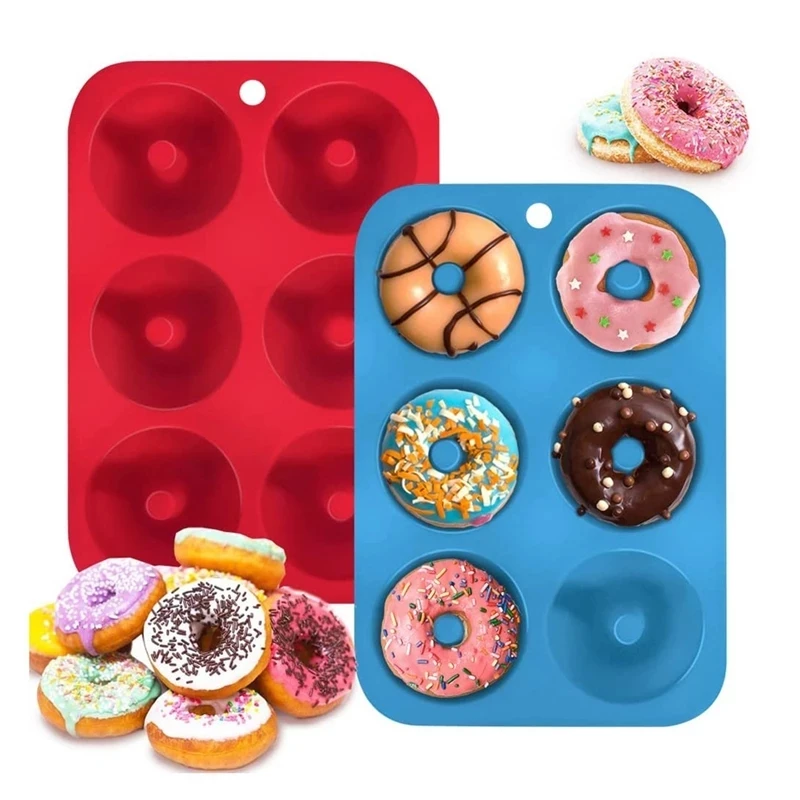 6-gaats siliconen donutvorm ba - Donut Mold Silicone recensie en prijs