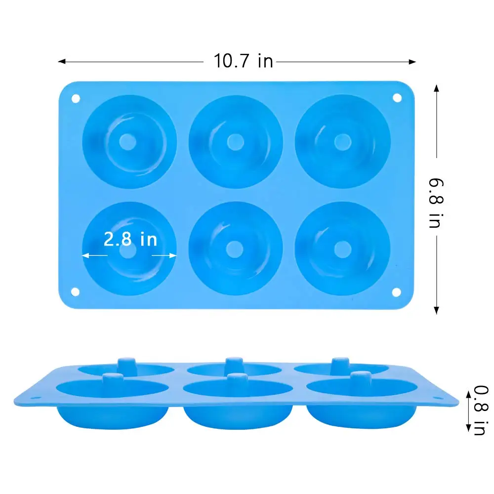 6-gaats siliconen donutvorm ba - Donut Mold Silicone recensie en prijs