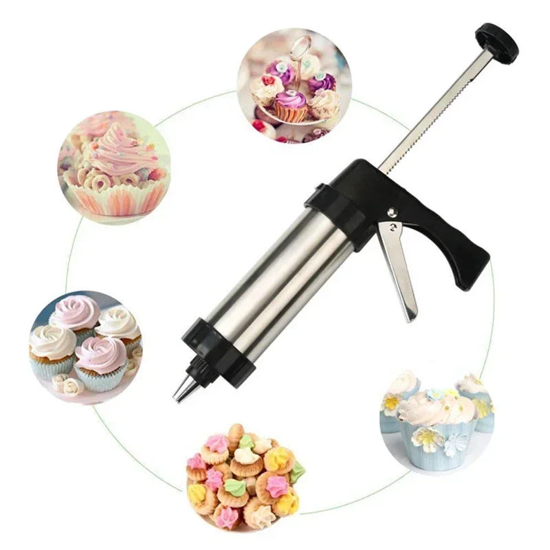 Cookie Press Gun Kit Roestvrij - Churros Maker Gun recensie en prijs