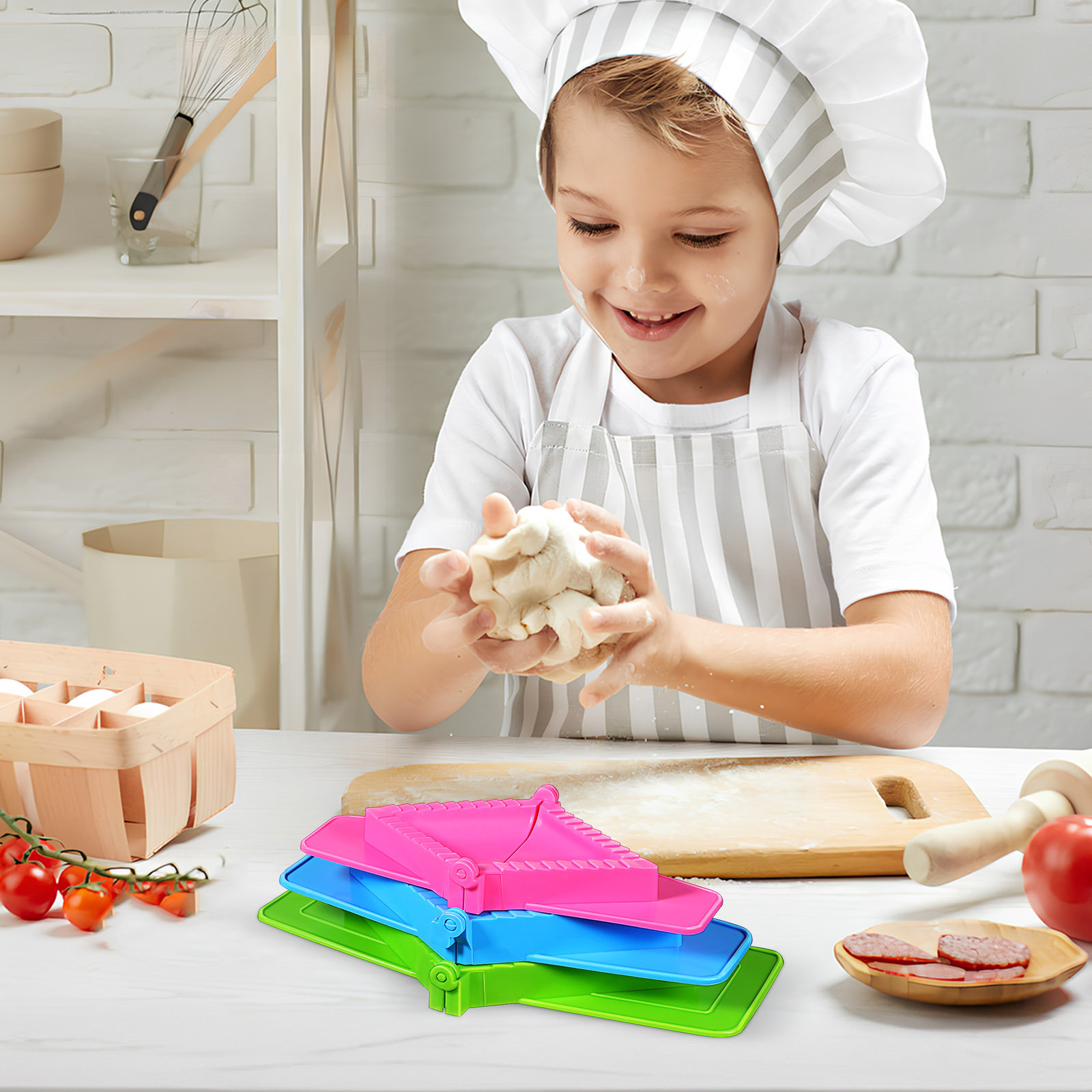 3-delige plastic dumplingvorme - Dumpling Press Set recensie en prijs