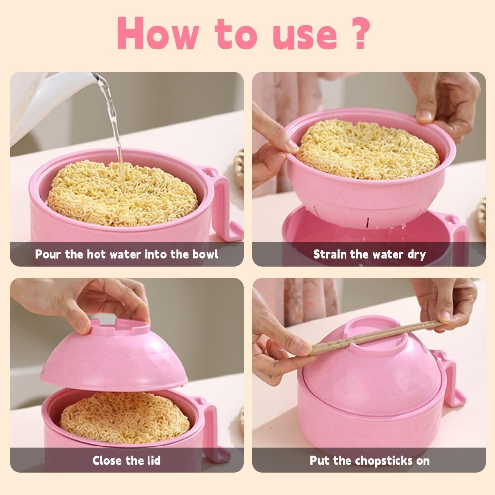 Magnetron Ramen Bowl 6-delige  - Dim Sum Basket recensie en prijs