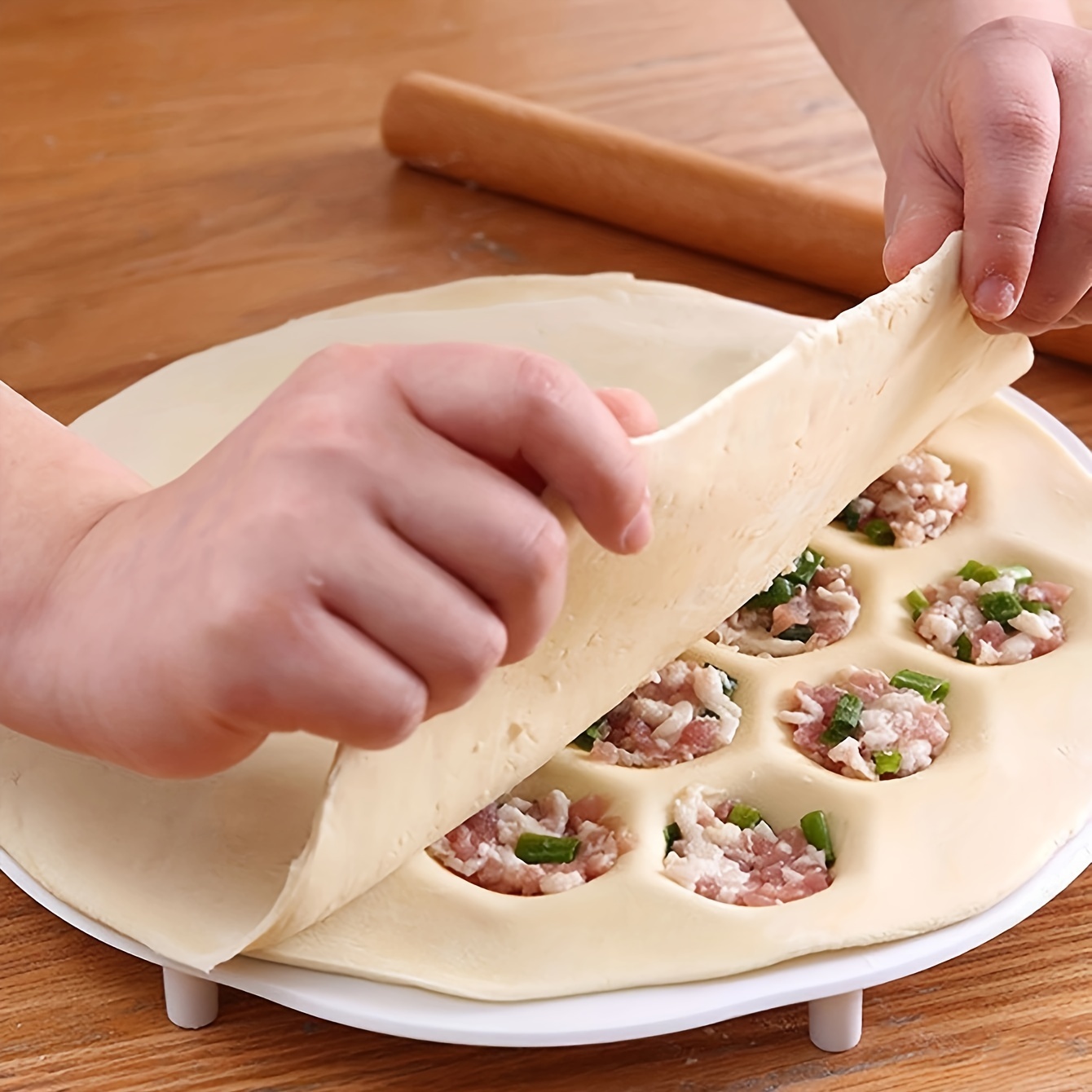 1Pc-Eenvoudige Chinese Dumplin - Dumpling Press Set recensie en prijs