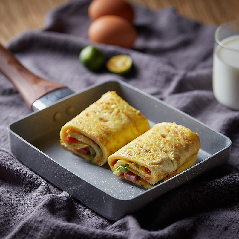 Koekenpan Tamagoyaki Omelet Zw - Mini Pancake Griddle recensie en prijs
