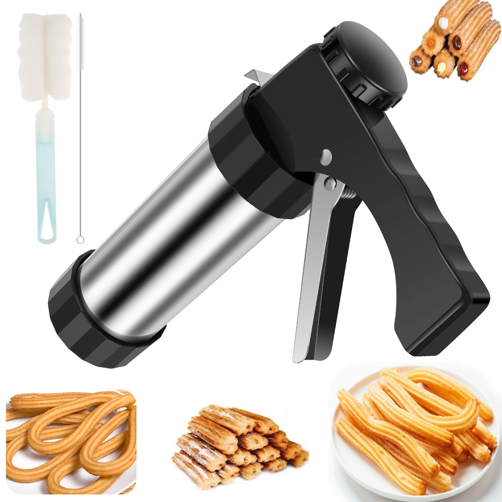 Churro Maker Machine Cookie Pr - Churros Maker Gun recensie en prijs