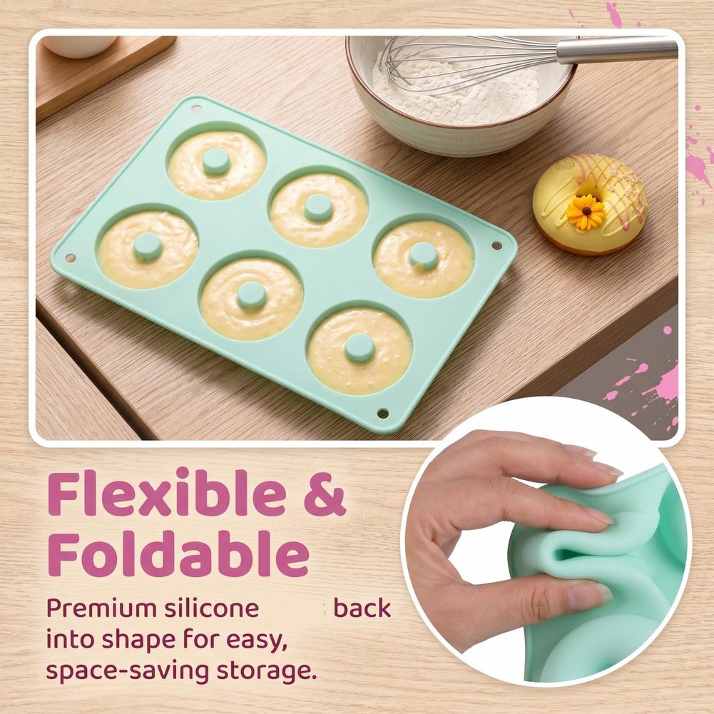 1PC Siliconen Donutvorm Bakger - Donut Mold Silicone recensie en prijs