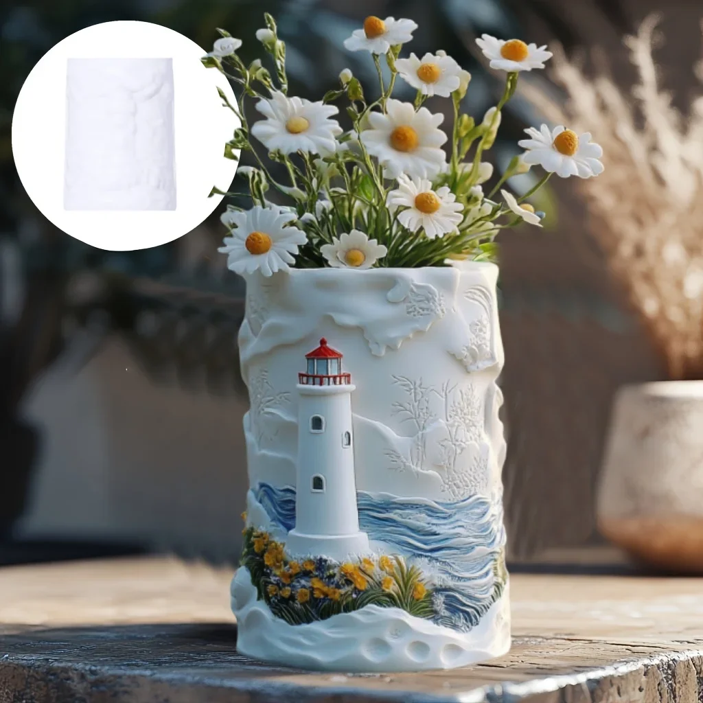 Bergrelief vetplant bloempot h - Potsticker Mold recensie en prijs