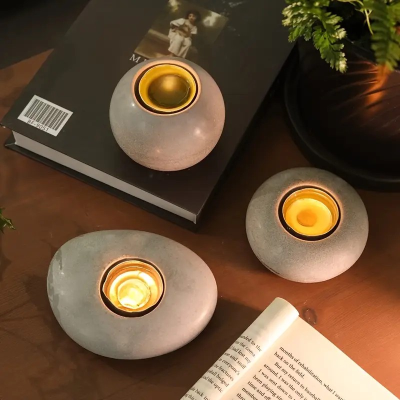 Theelichtje kaarshouder hars s - Potsticker Mold recensie en prijs