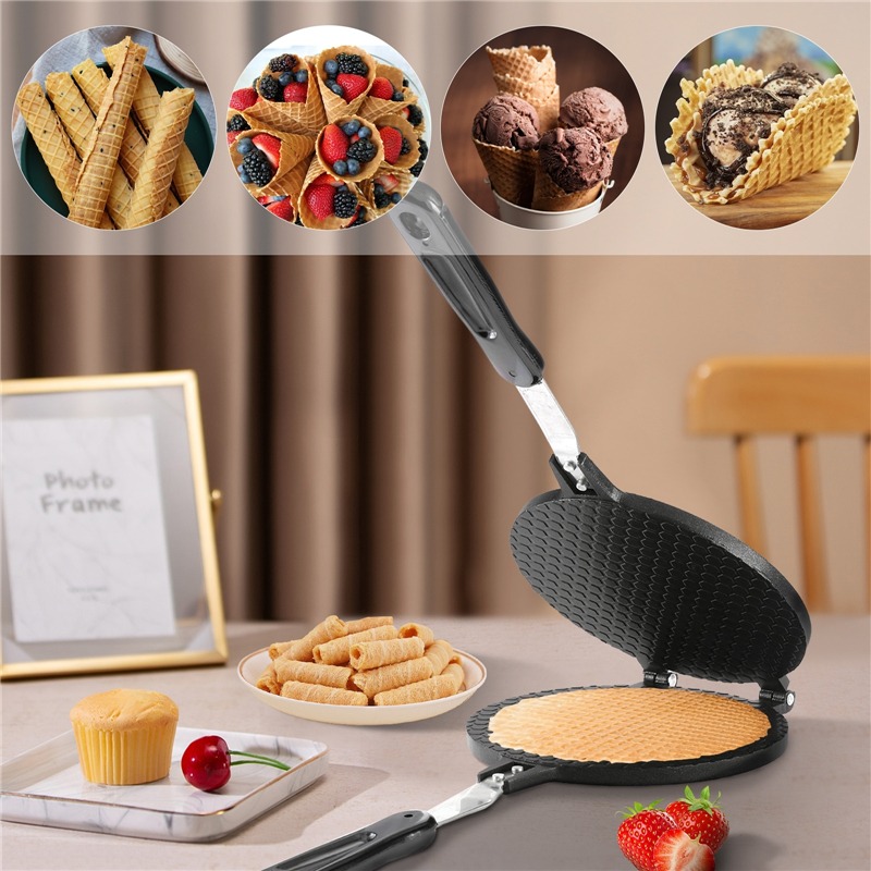22 Cm Non-stick Loempia Wafeli - Egg Waffle Pan recensie en prijs