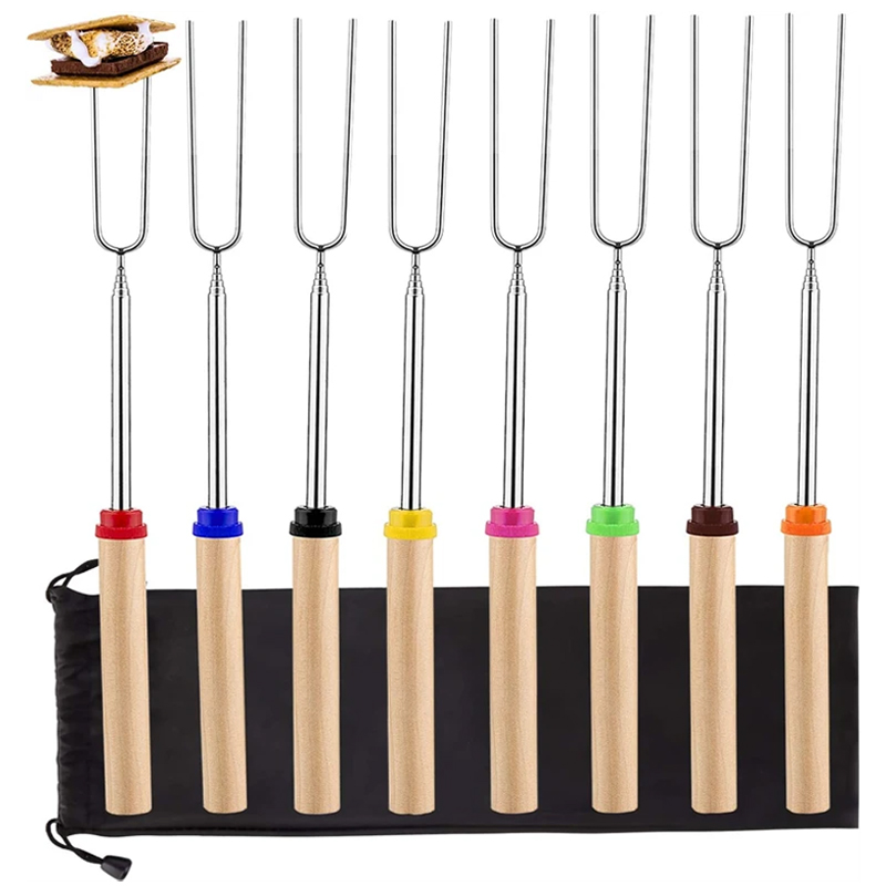 8 Stuks Barbecue Spiesjes Rvs  - Hot Dog Press recensie en prijs