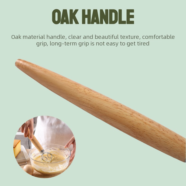 304 roestvrijstalen deegkloppe - Danish Pancake Pan recensie en prijs