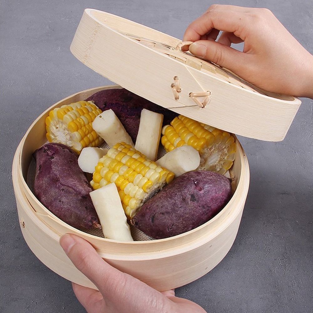 Chinese stoommand van bamboe m - Bao Steamer Bamboo recensie en prijs