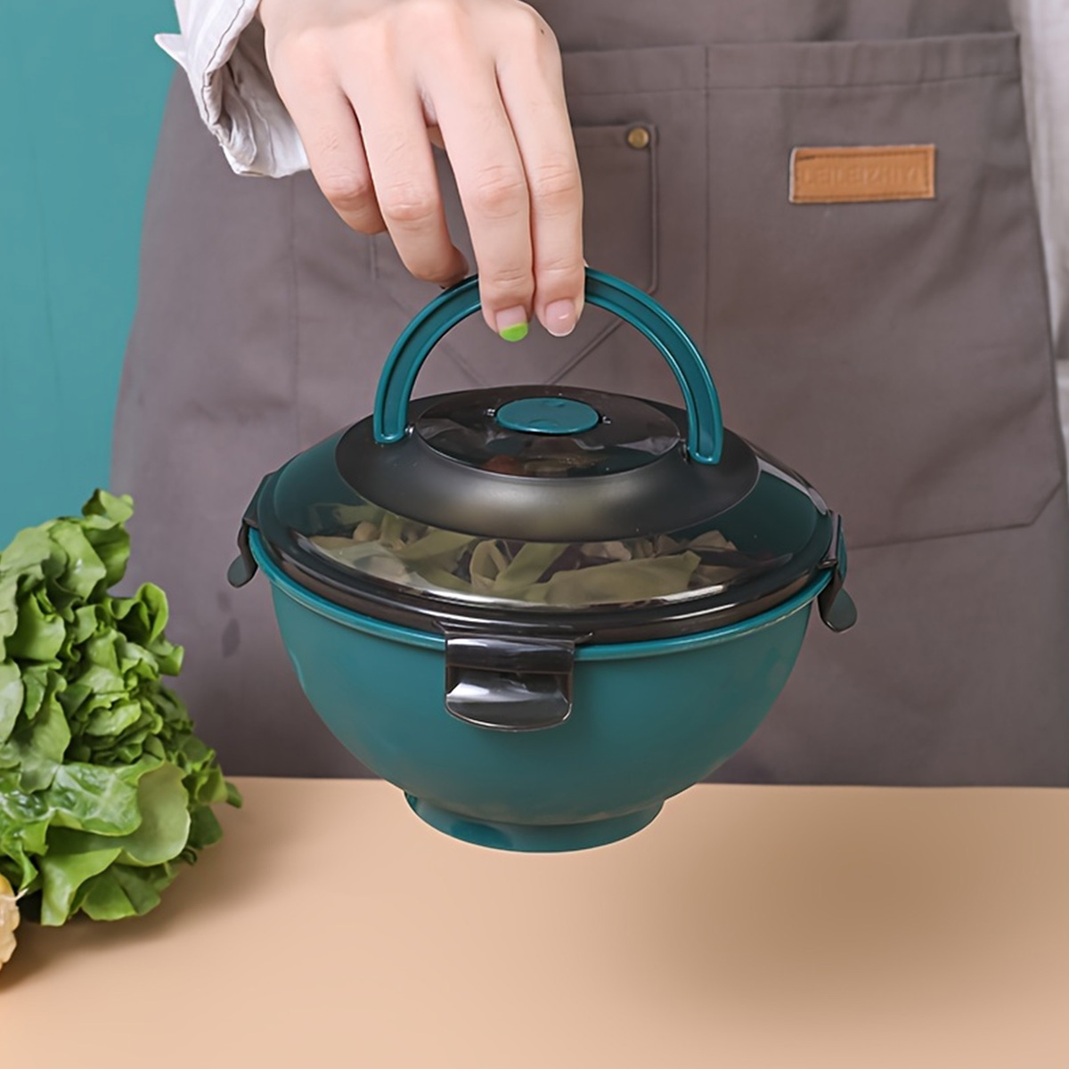 Draagbare Salade Noodle Soepko - Dim Sum Basket recensie en prijs