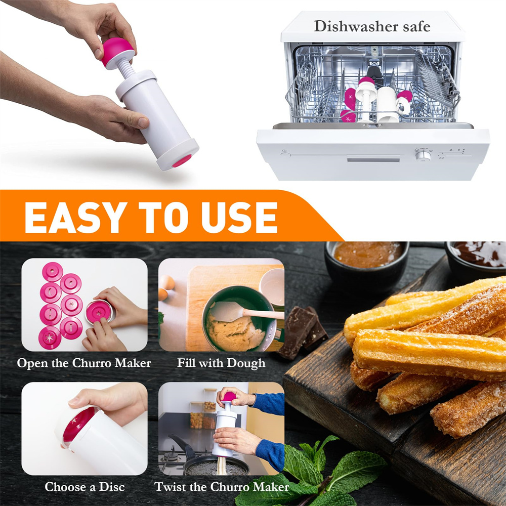 Diy Handleiding Cookie Press M - Churros Maker Gun recensie en prijs