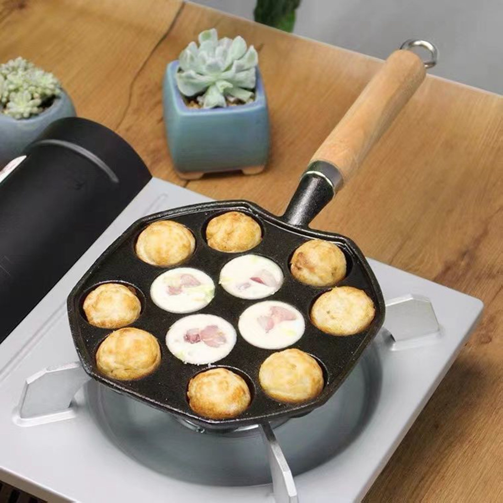 Takoyaki Grillpan Gemakkelijk  - Takoyaki Grill Plate recensie en prijs