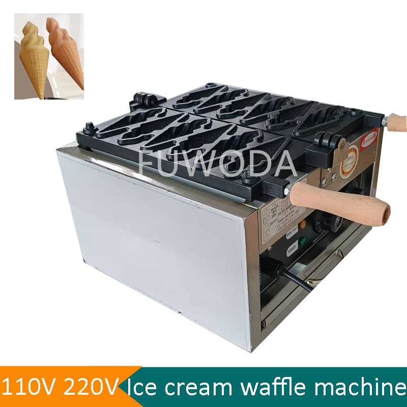 Elektrische ijswafelmachine vo - Waffle Cone Maker recensie en prijs