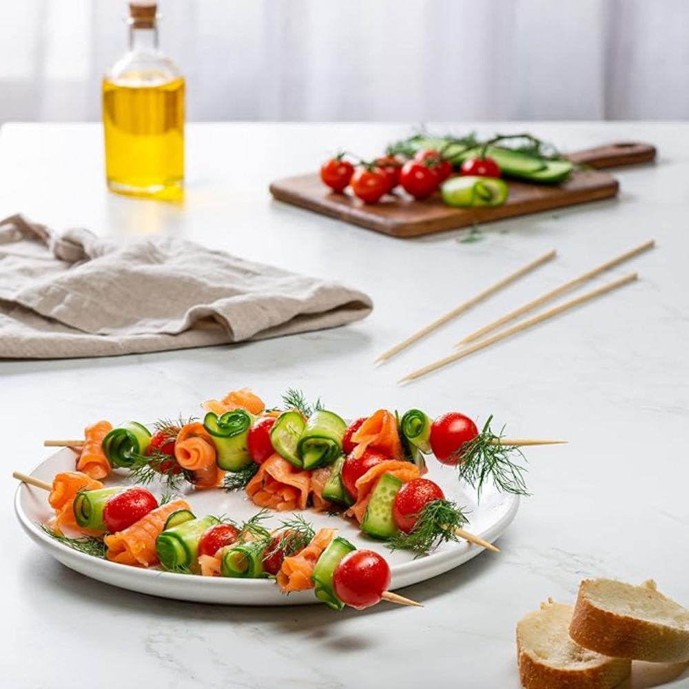 90-1350 stuks BBQ bamboe stokj - Corn Dog Stick recensie en prijs