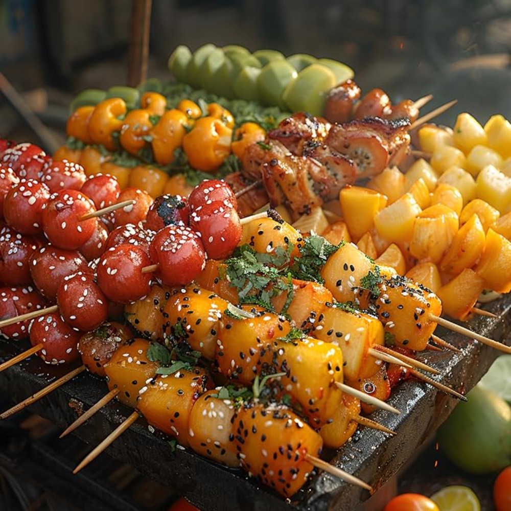 90-1350 stuks BBQ bamboe stokj - Corn Dog Stick recensie en prijs