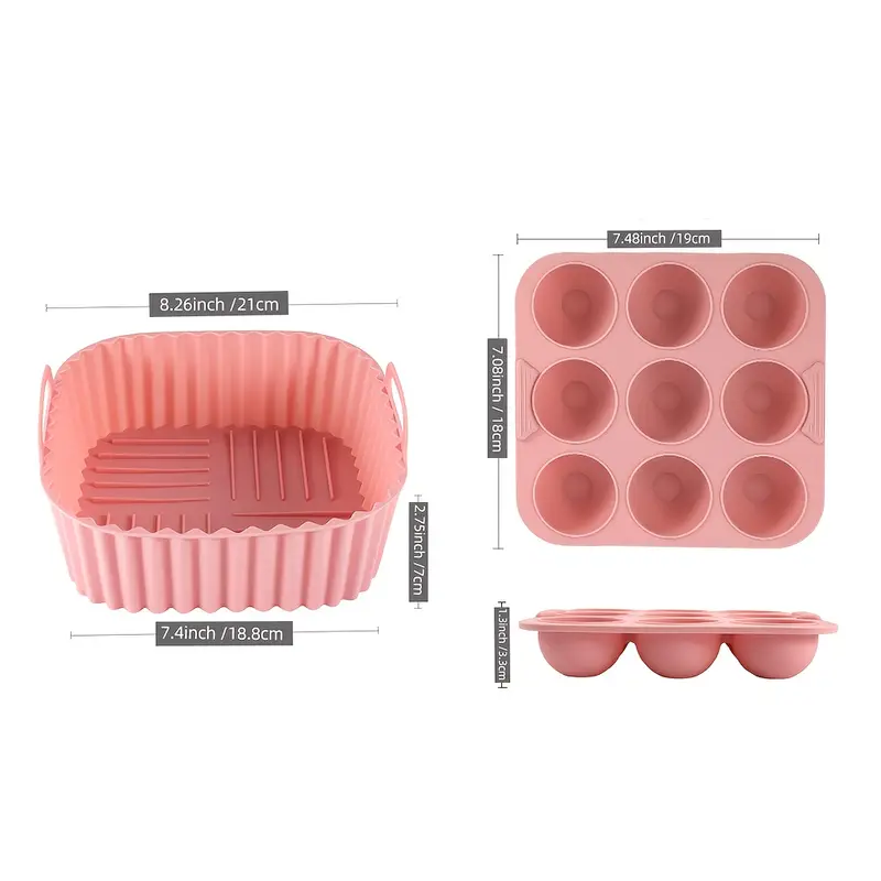 Een 2-delige set siliconen bak - Donut Mold Silicone recensie en prijs